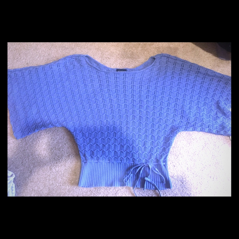 Slightly Off the shoulder light weight Sweater